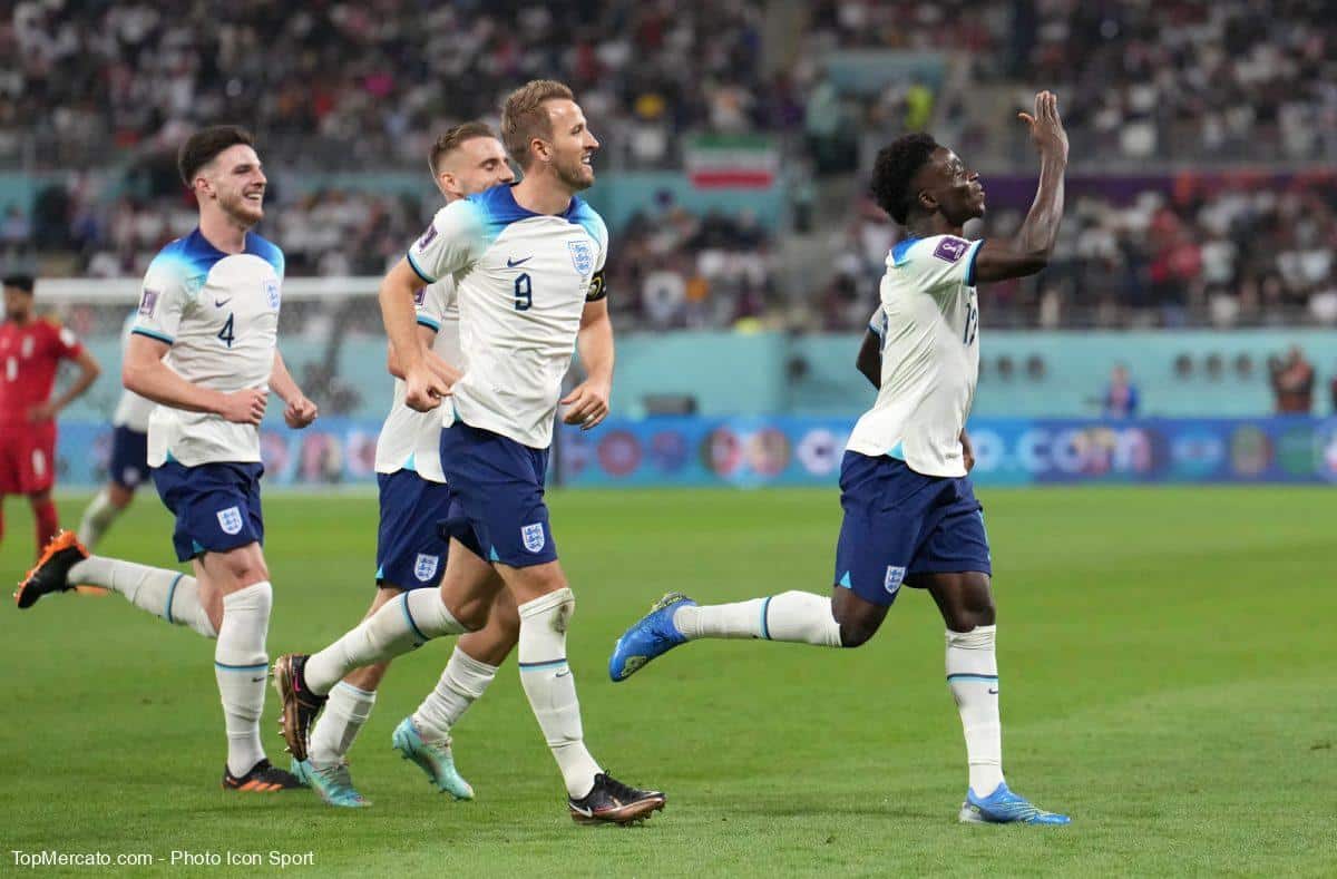 Joie Angleterre Iran Coupe du monde