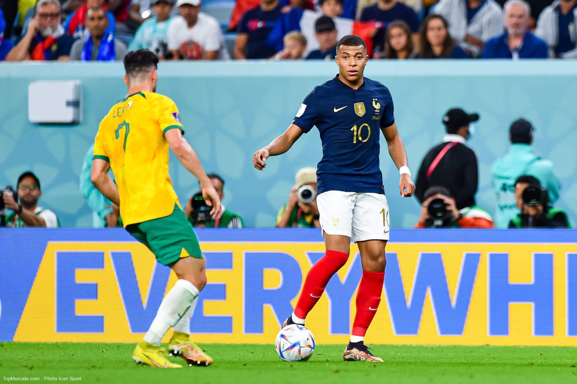 Equipe de France : Mbappé touché à la cheville ?