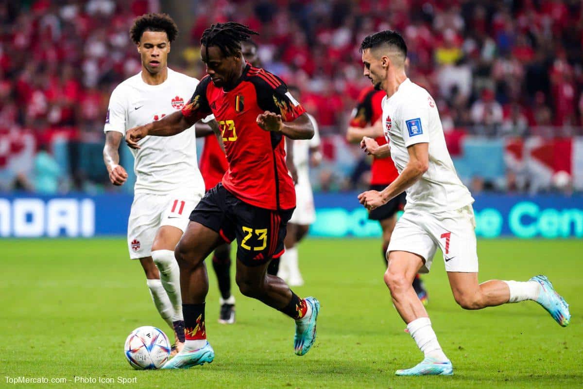 Michy Batshuayi, Belgique Canada