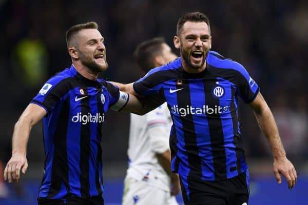 Milan Skriniar Stefan De Vrij Inter