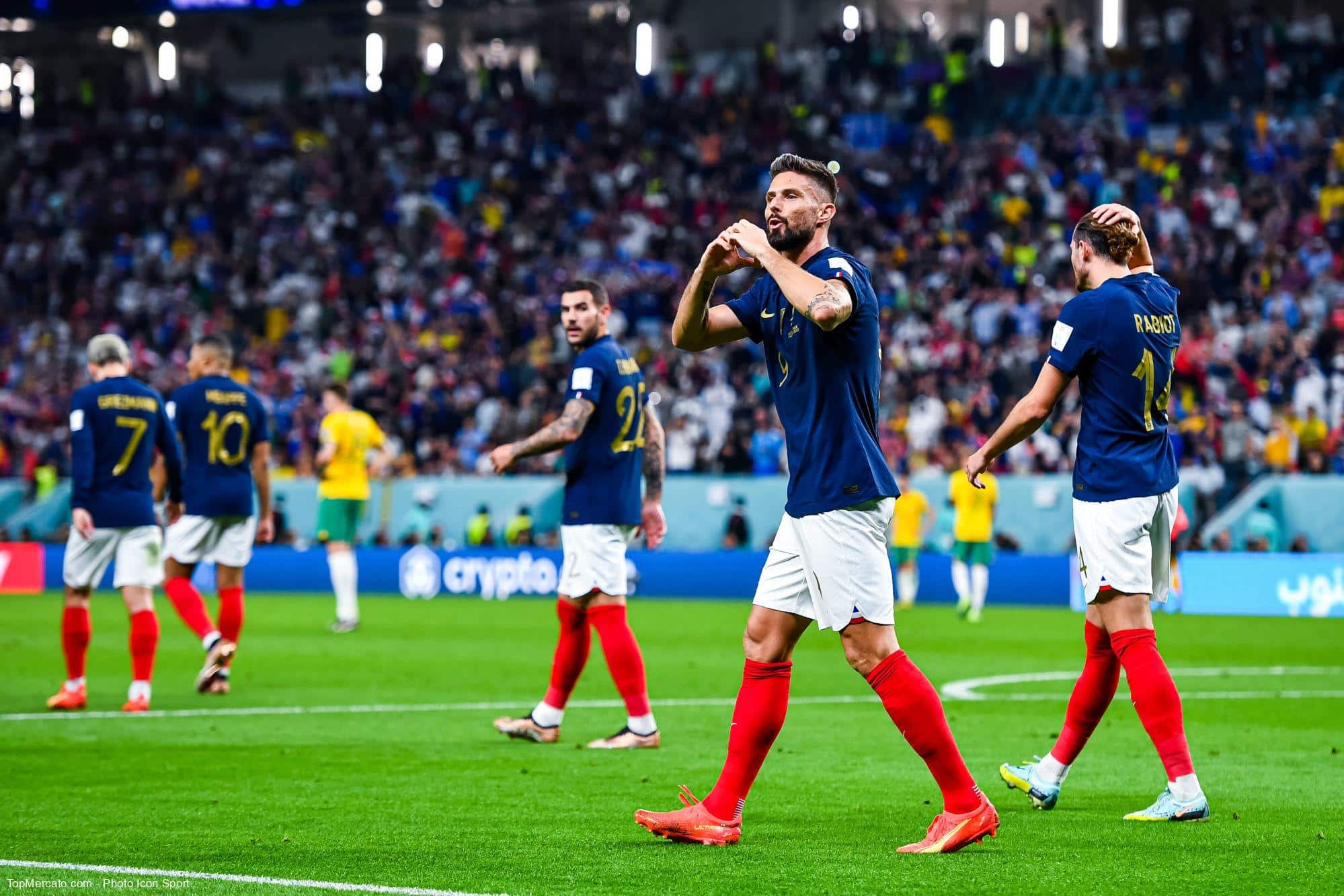 Olivier Giroud France Australia