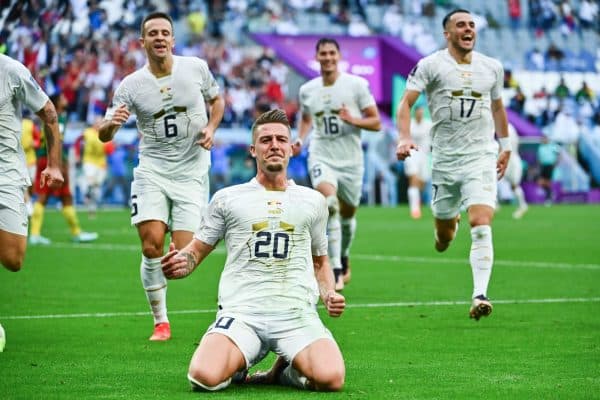 Sergej Milinkovic-Savic, Serbie Cameroun