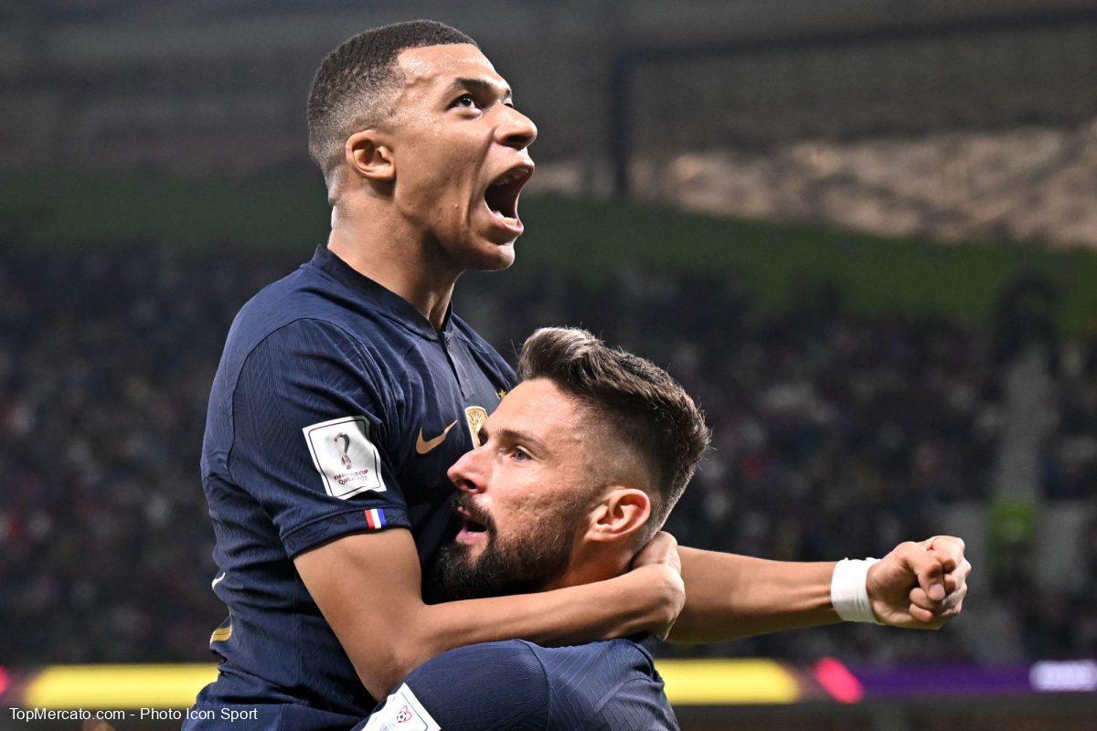 Kylian Mbappé Olivier Giroud Equipe de France