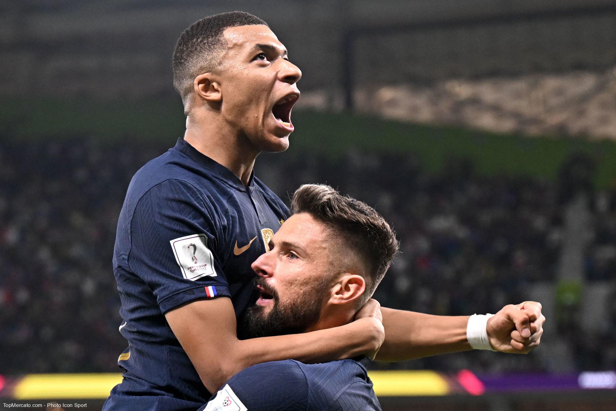 Kylian Mbappé Olivier Giroud French team