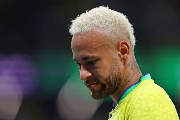 Neymar sous le maillot du Brésil