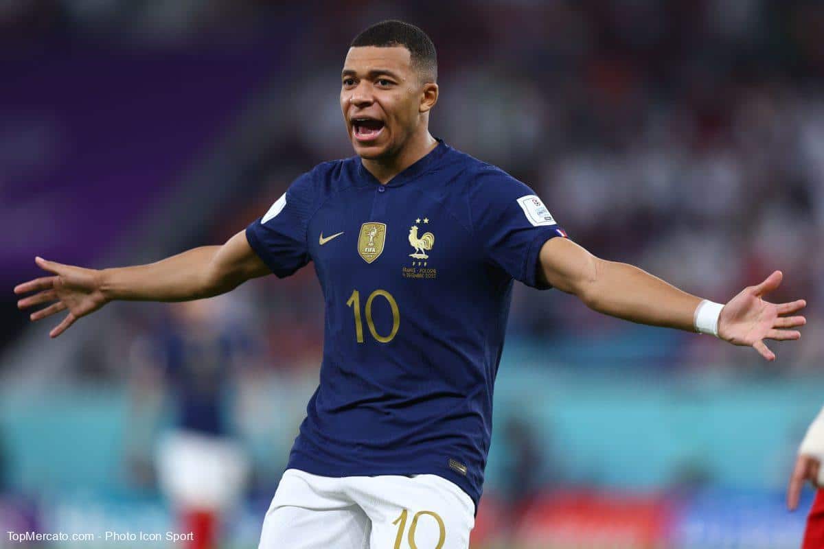 Kylian Mbappé, France Pologne Coupe du monde 2022