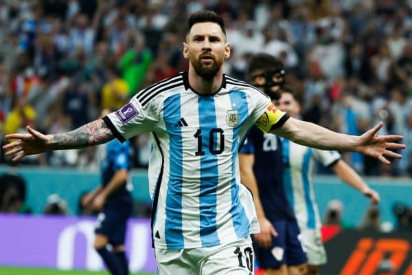 Lionel Messi, Argentine Croatie Coupe du monde 2022