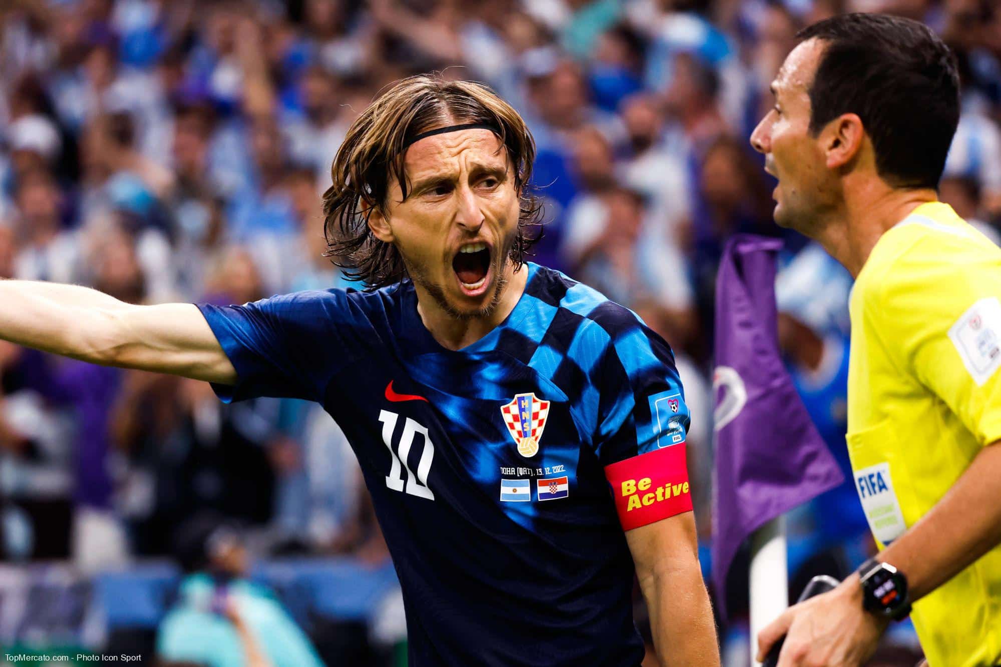 Croatie : Modric charge l'arbitrage contre l'Argentine
