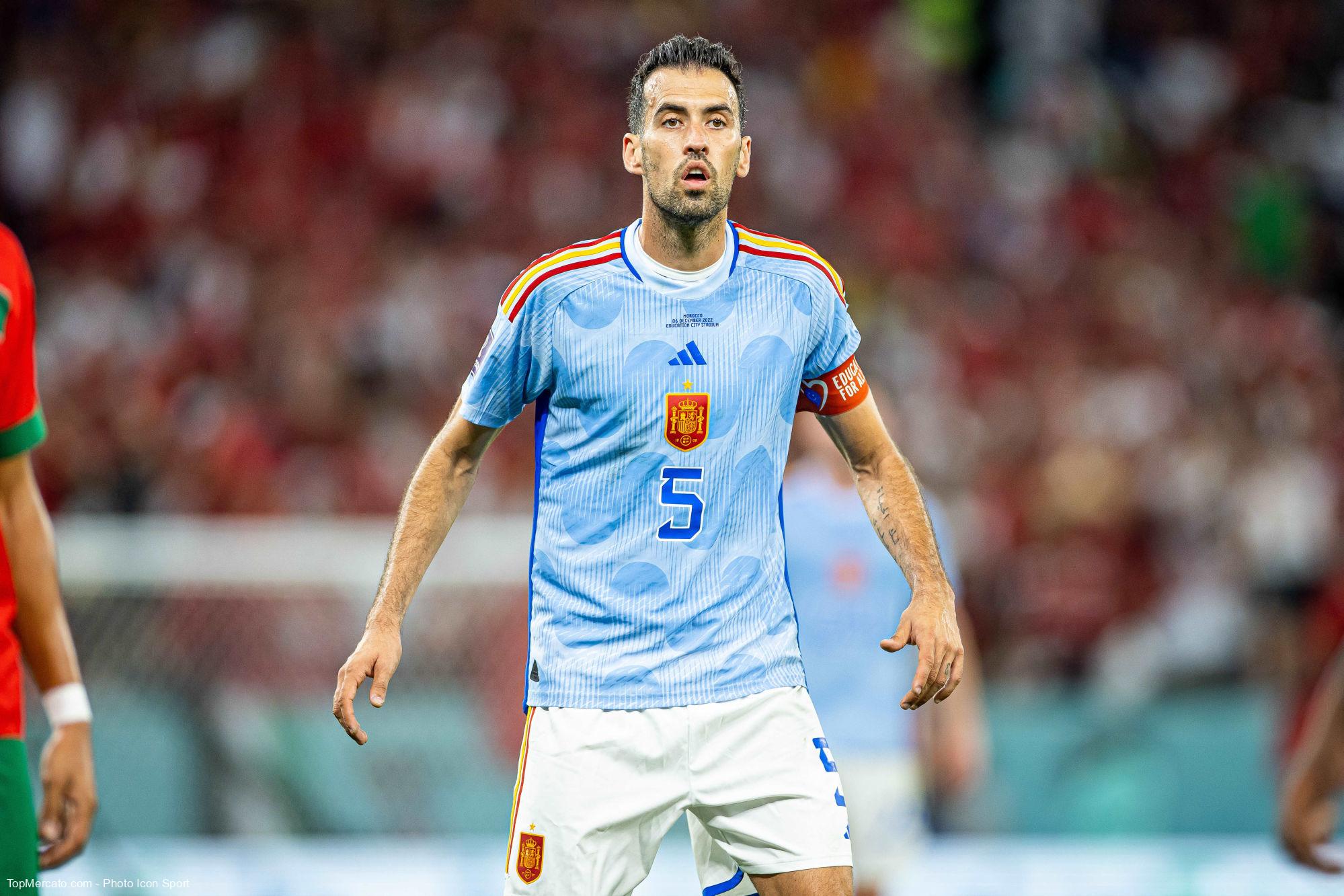 Espagne : le clap de fin pour Sergio Busquets