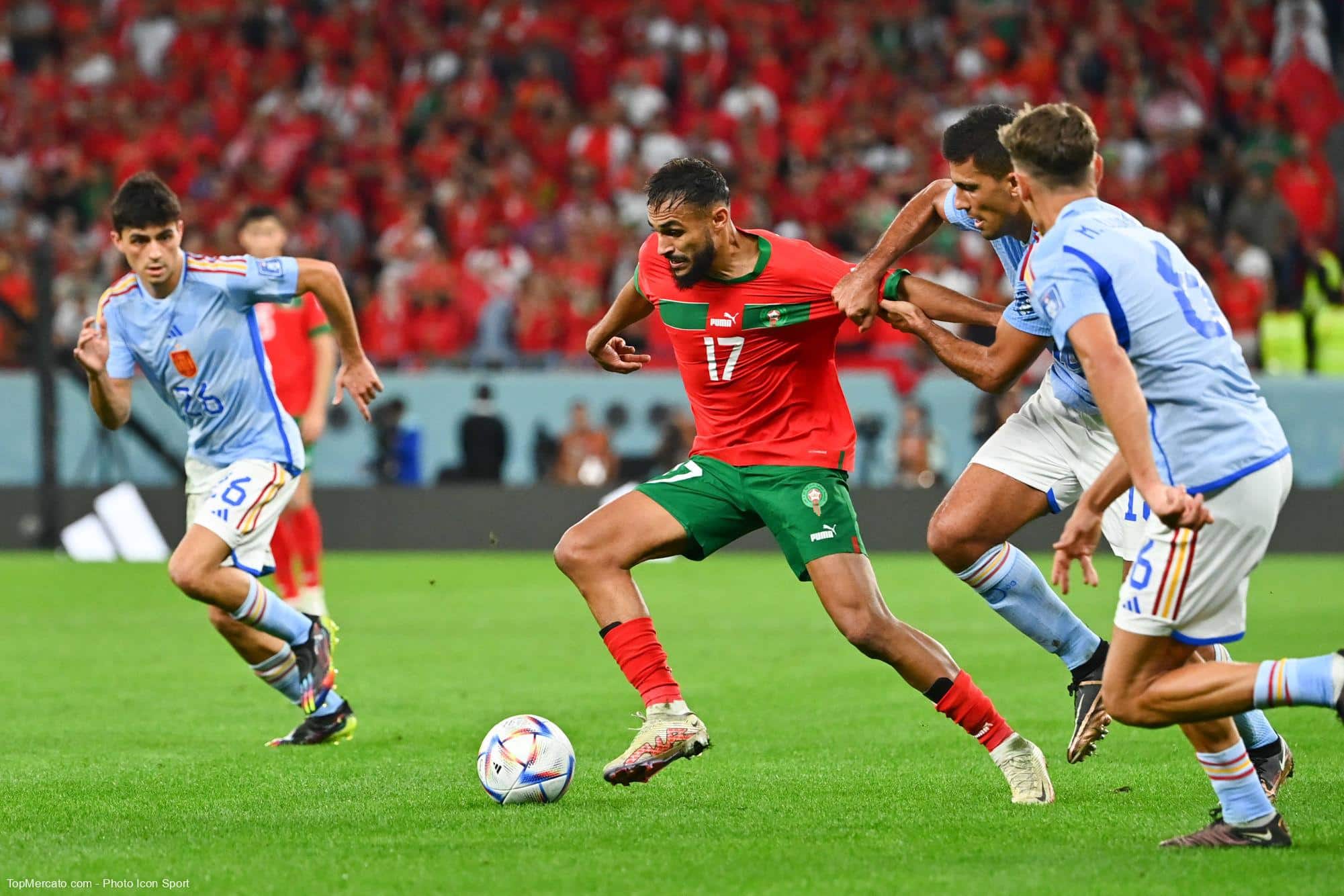 Coupe du monde 2022 : Boufal dédie la victoire au peuple marocain