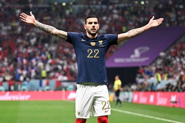 Théo Hernandez but France Maroc