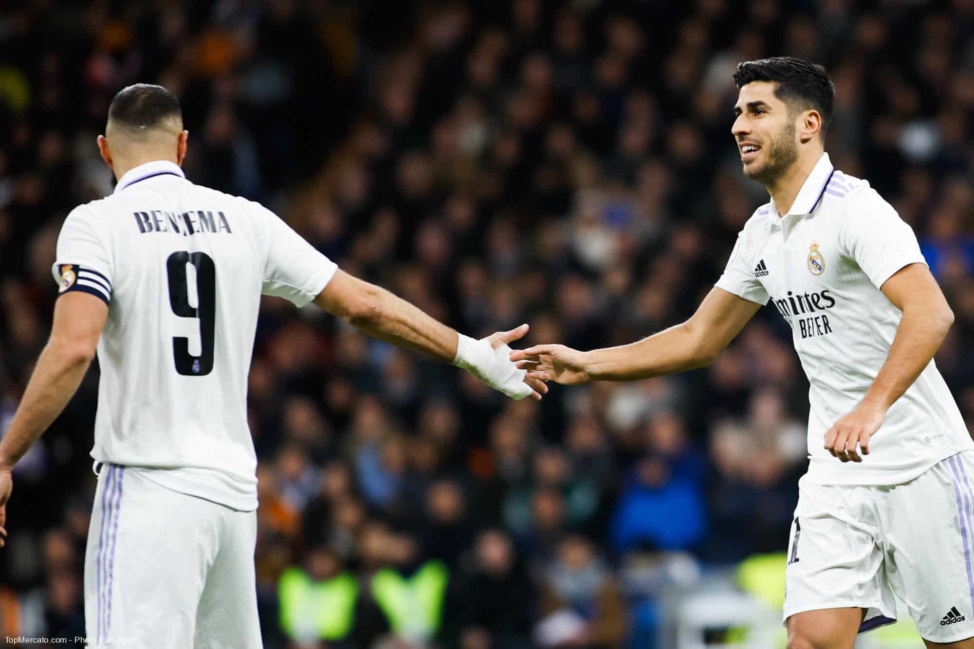 Karim Benzema Marco Asensio Real Madrid
