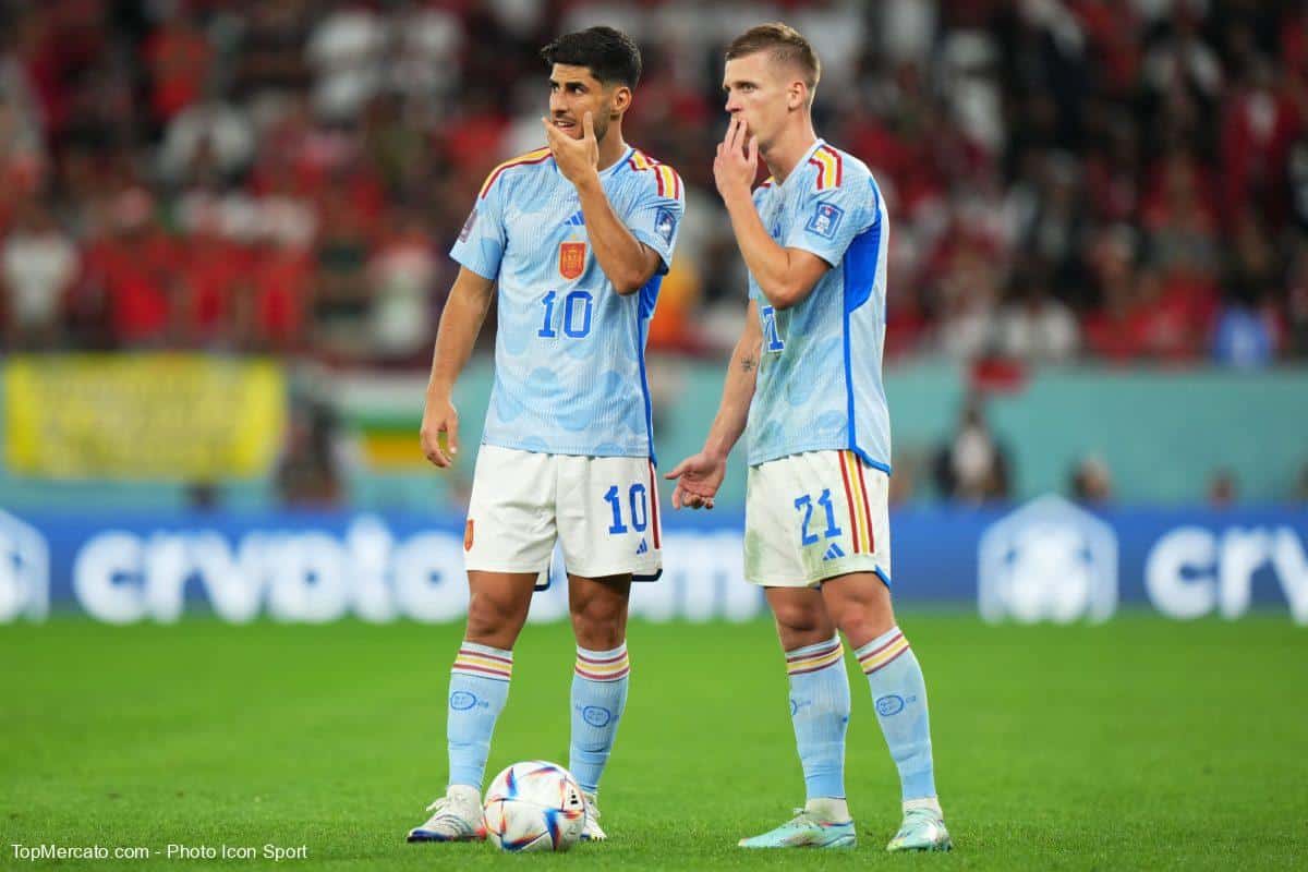 Marco Asensio Dani Olmo Espagne