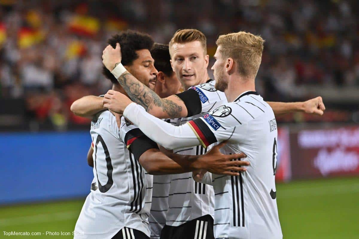Serge Gnabry Marco Reus Timo Werner Allemagne