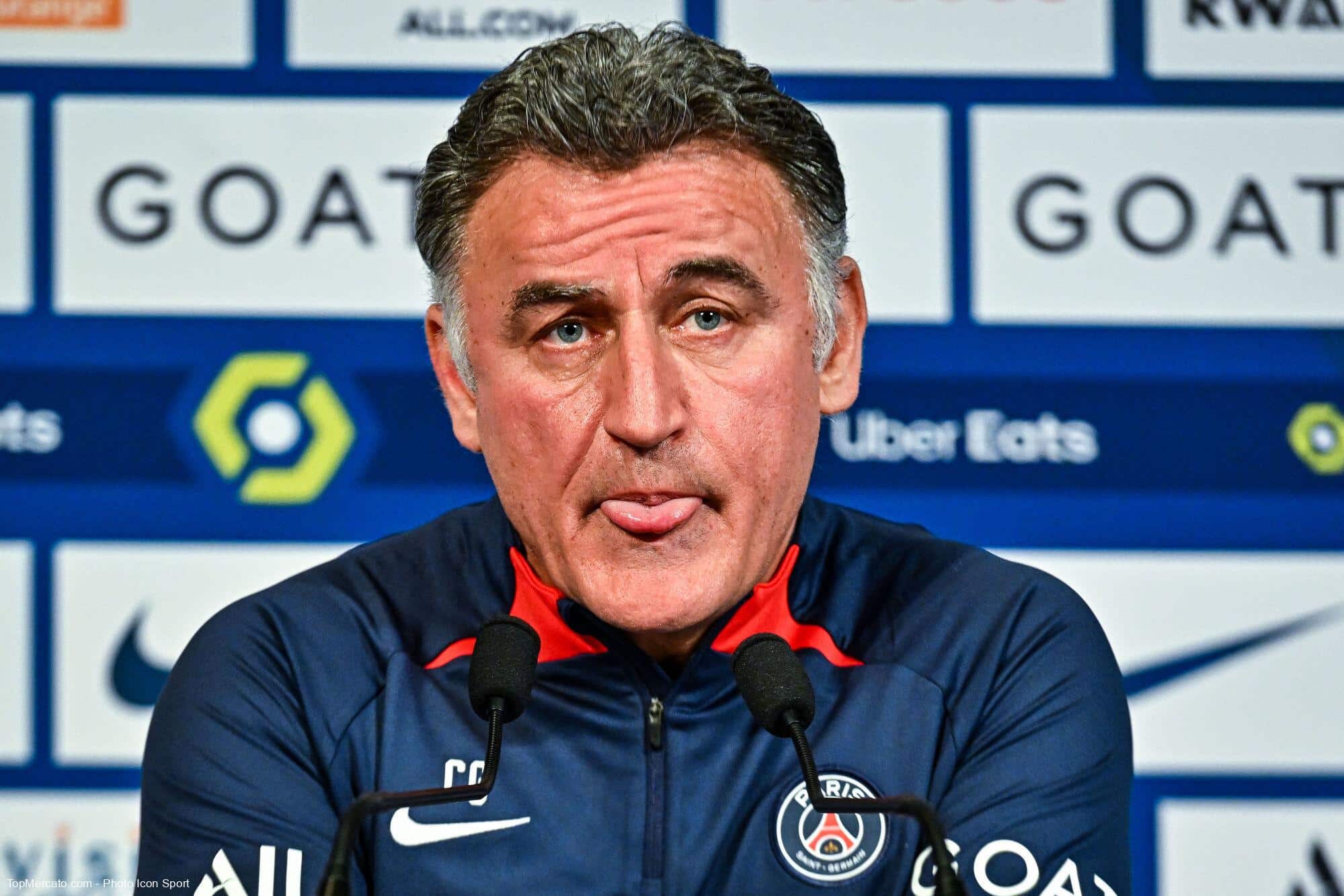 PSG : Galtier tape du poing sur la table après la défaite contre l'OL