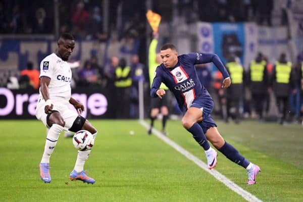 Eric Bailly Kylian Mbappé OM PSG