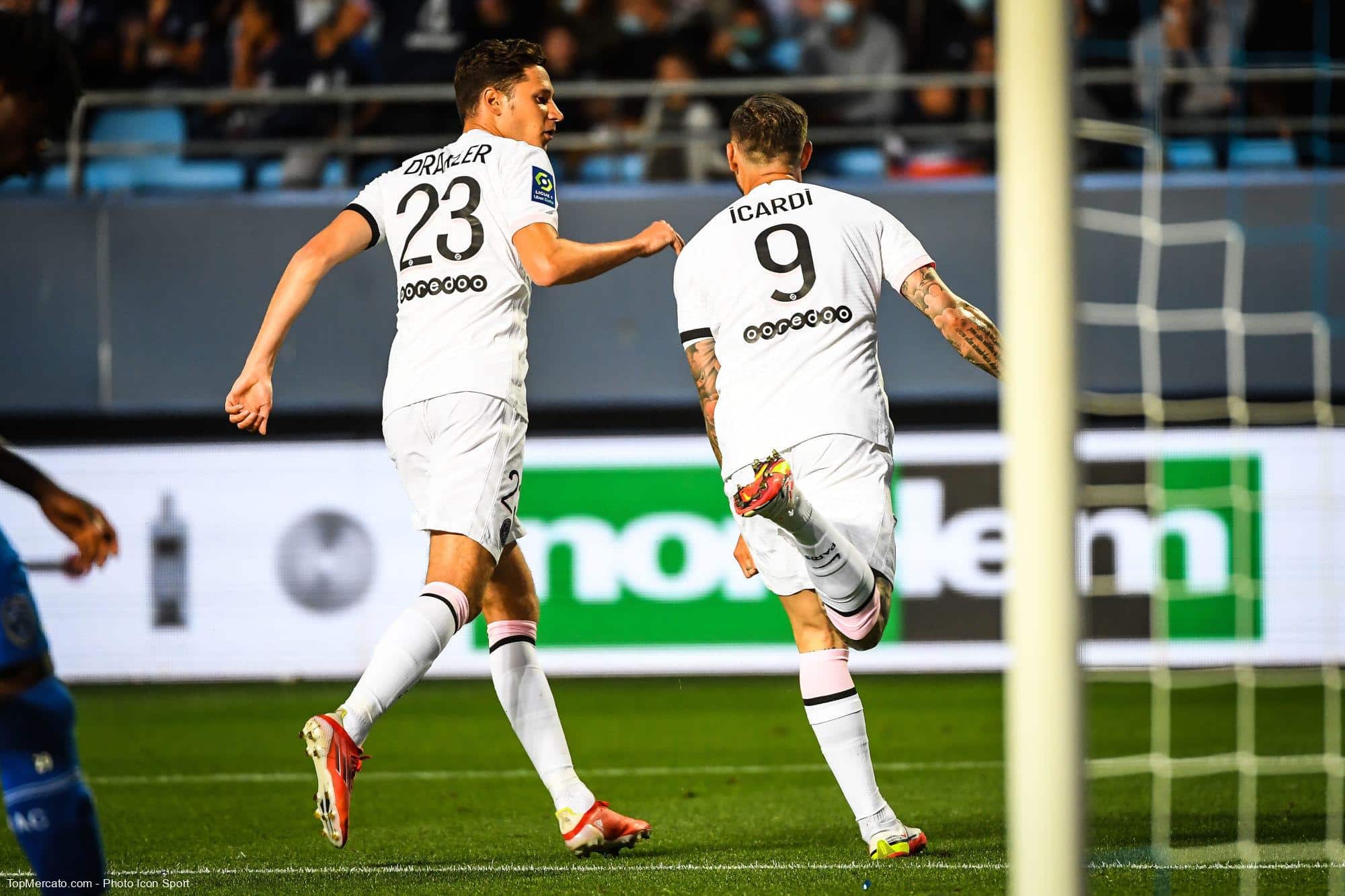 Julian Draxler Mauro Icardi PSG