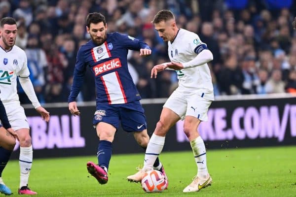Lionel Messi Valentin Rongier PSG OM