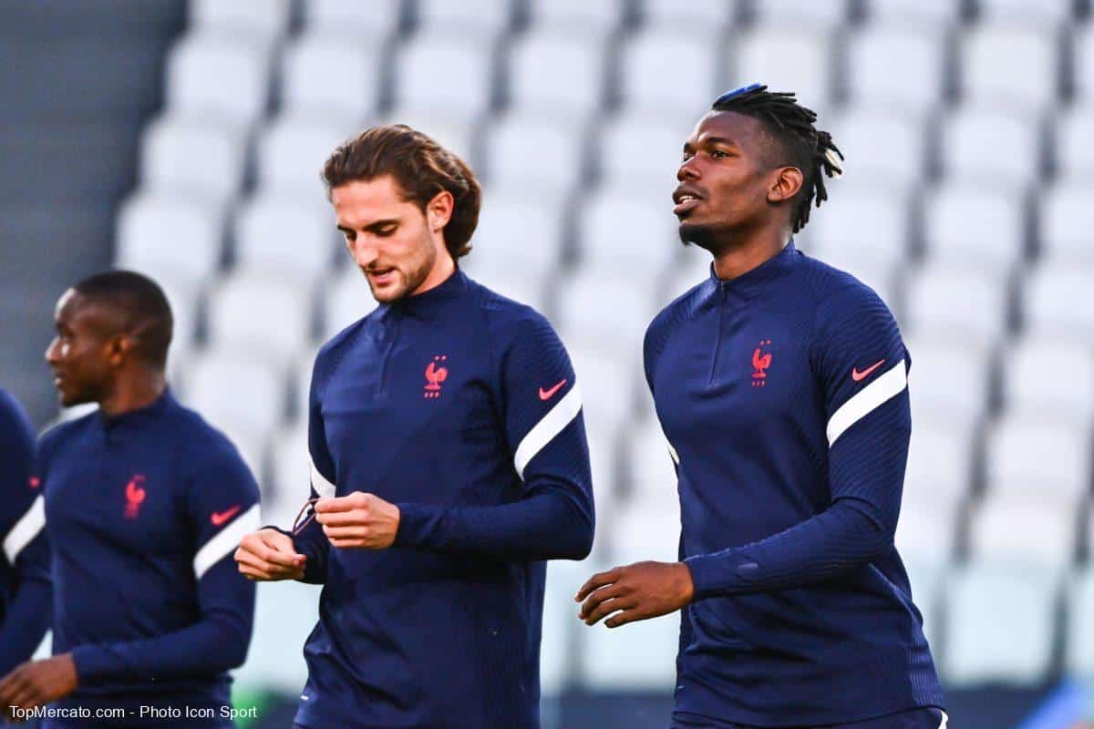 Adrien Rabiot Paul Pogba Equipe de France