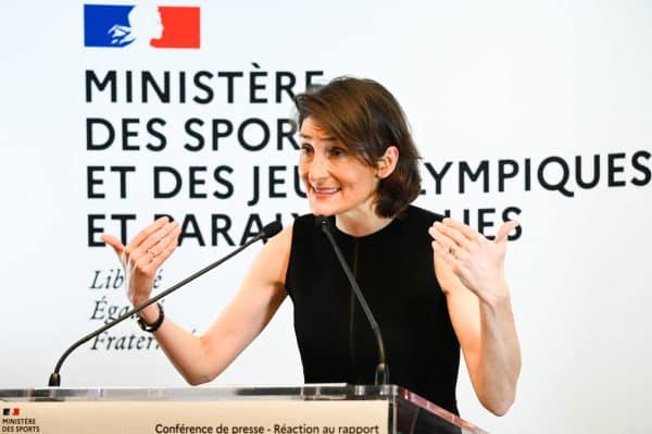 Amélie Oudéa-Castéra Ministre des Sports