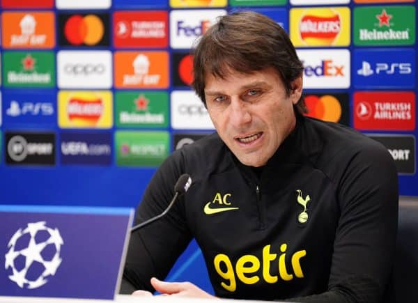 Antonio Conte, Tottenham médias
