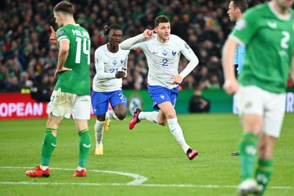 Benjamin Pavard, France Equipe de France Irlande