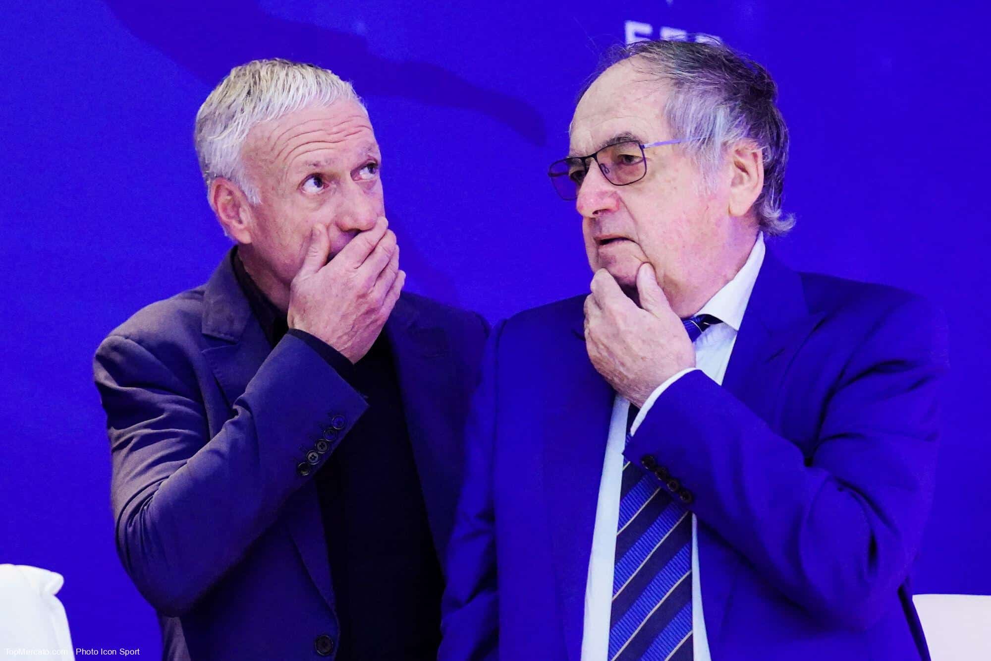 Didier Deschamps Noël Le Graët FFF