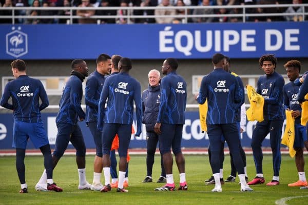 Equipe de France France entraînement