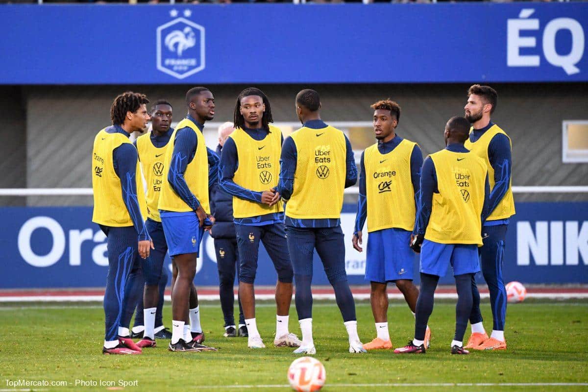 France Equipe de France entraînement