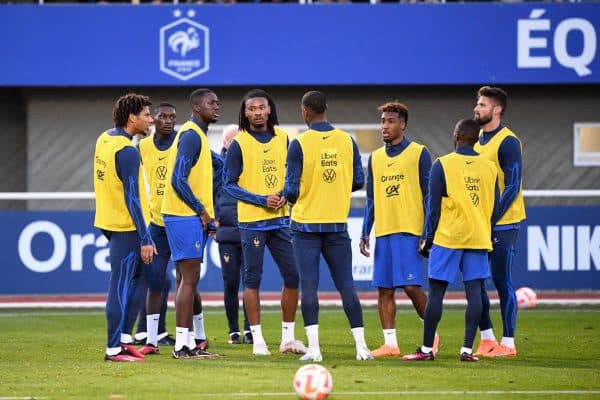 France Equipe de France entraînement