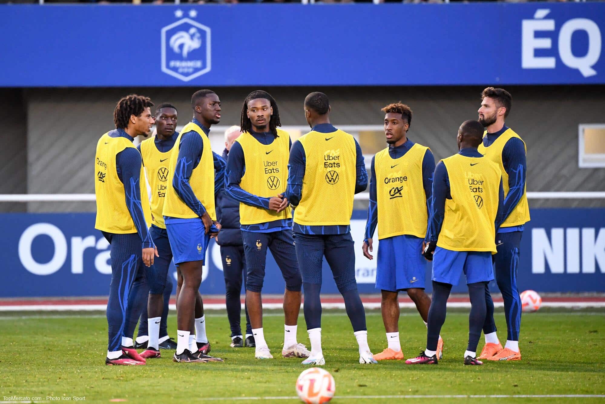 France Equipe de France entraînement