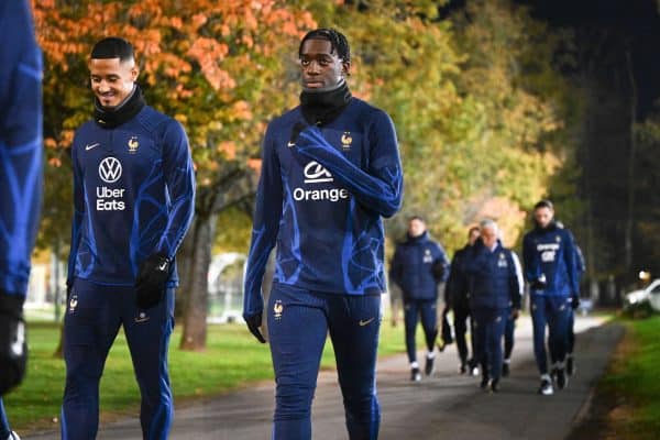 Axel Disasi, William Saliba, équipe de France