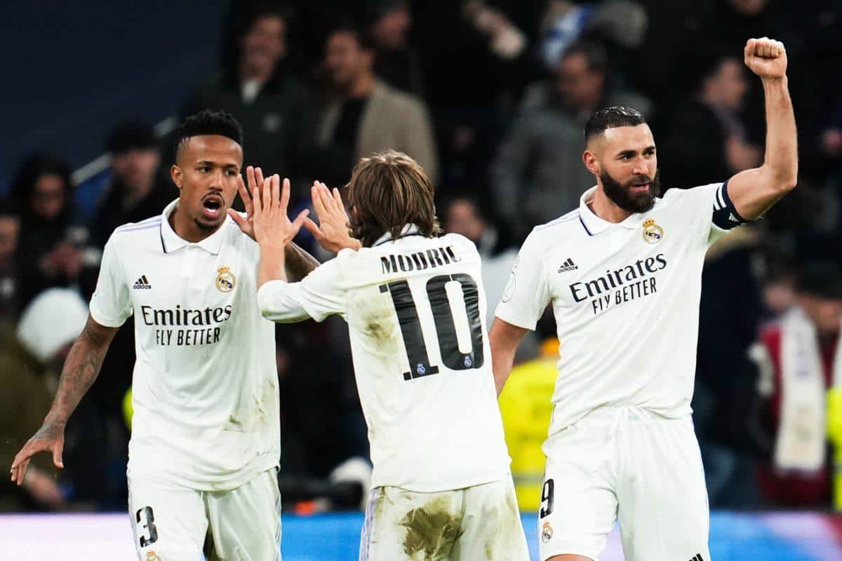 Karim Benzema, Eder Militao, Luka Modric