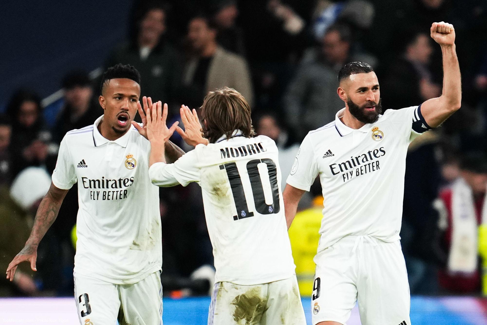 Karim Benzema, Eder Militao, Luka Modric