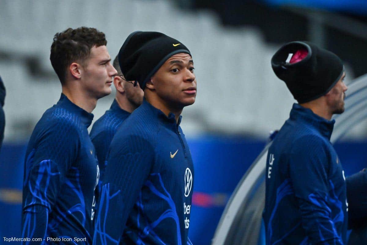 Kylian Mbappé, entraînement France Equipe de France