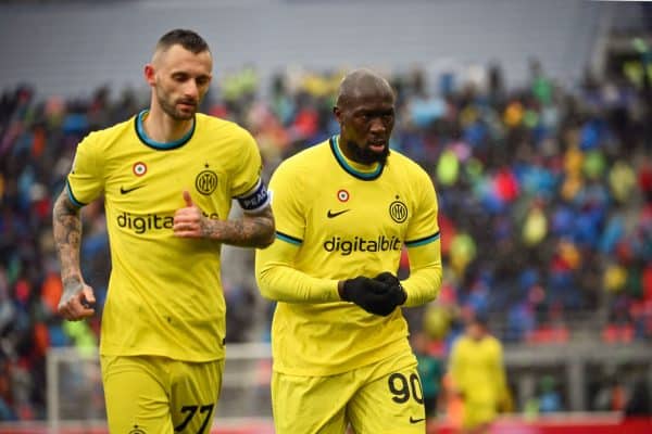 Marcelo Brozovic Romelu Lukaku Inter