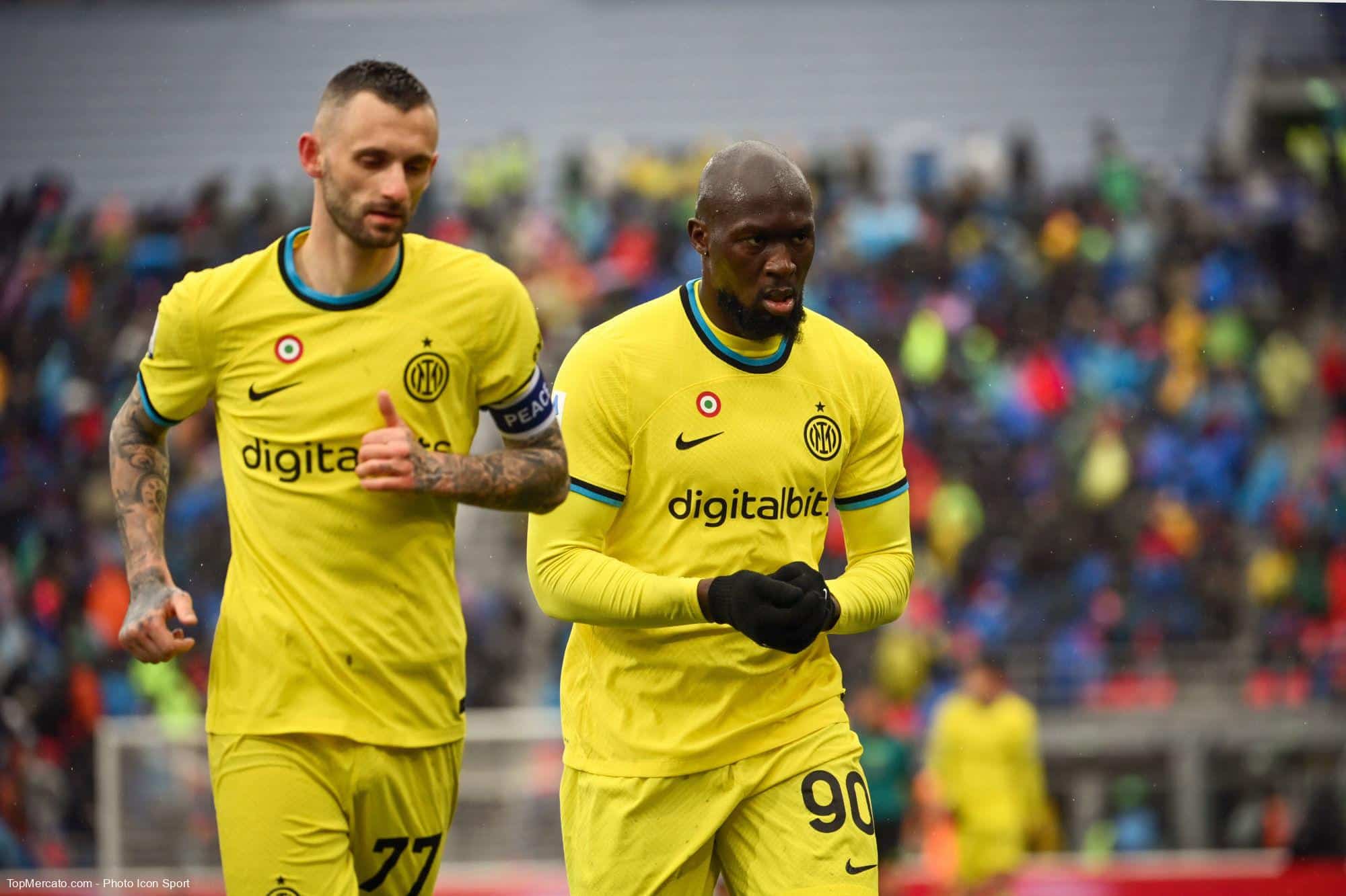 Marcelo Brozovic Romelu Lukaku Inter