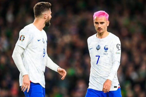 Olivier Giroud Antoine Griezmann Equipe de France