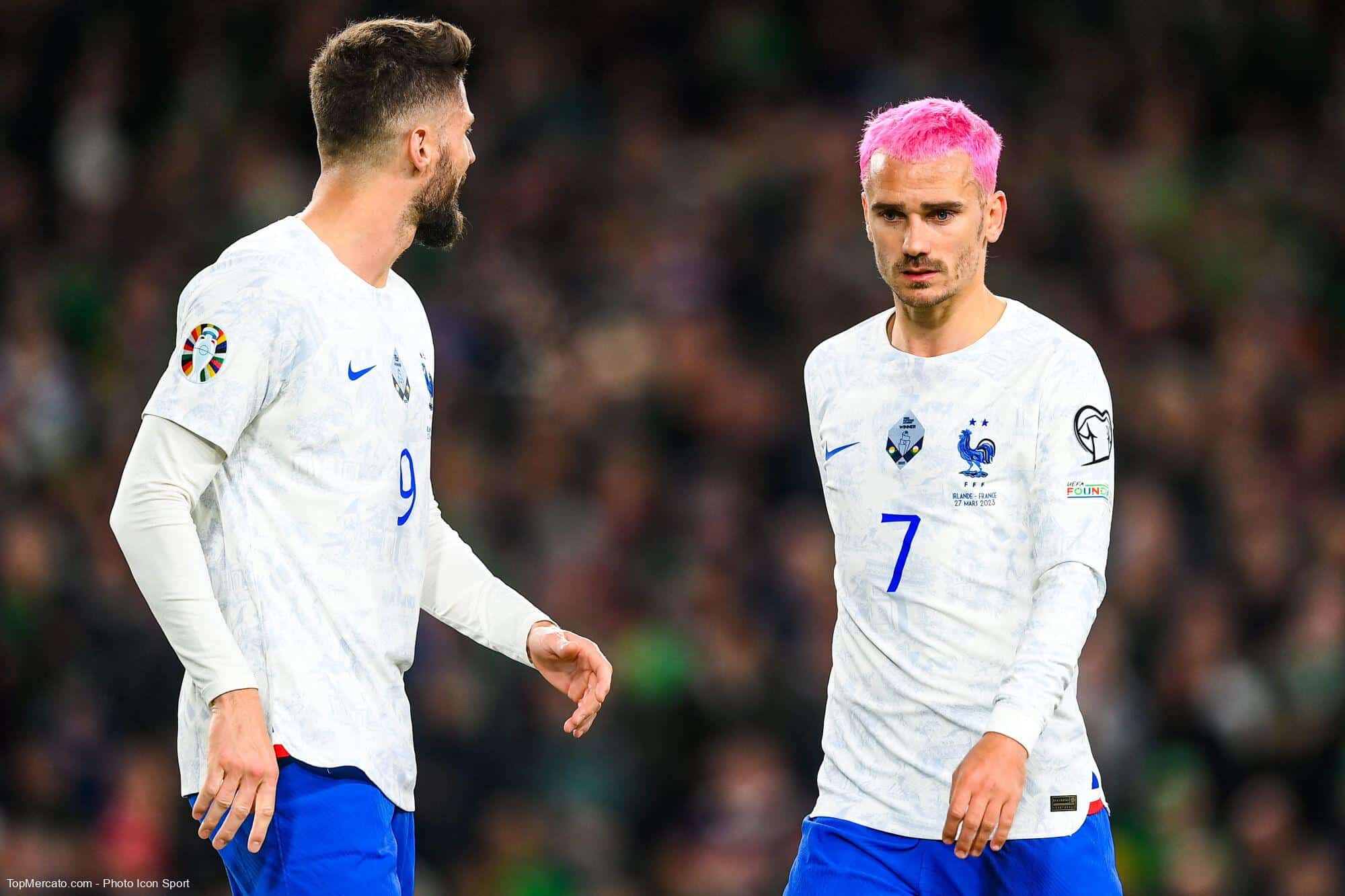Olivier Giroud Antoine Griezmann Equipe de France