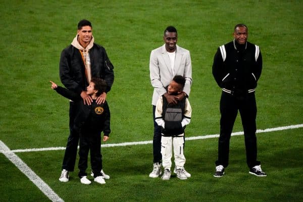 Raphaël Varane, Blaise Matuidi Steve Mandanda