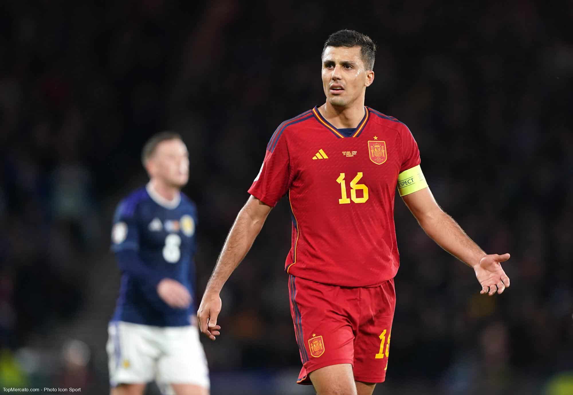 Espagne : Rodri charge l'Ecosse