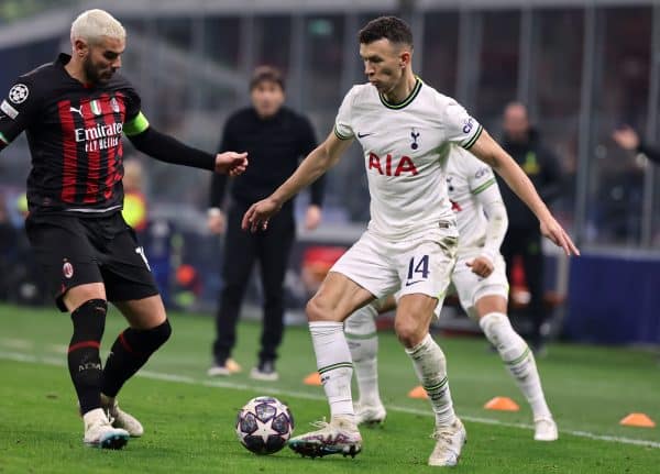 Théo Hernandez Ivan Perisic AC Milan Tottenham