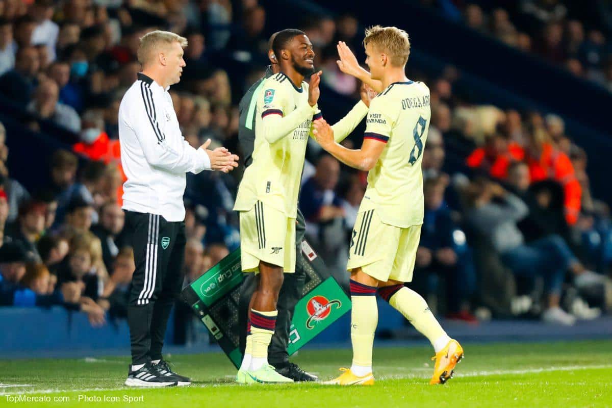 Ainsley Maitland-Niles Martin Odegaard Arsenal