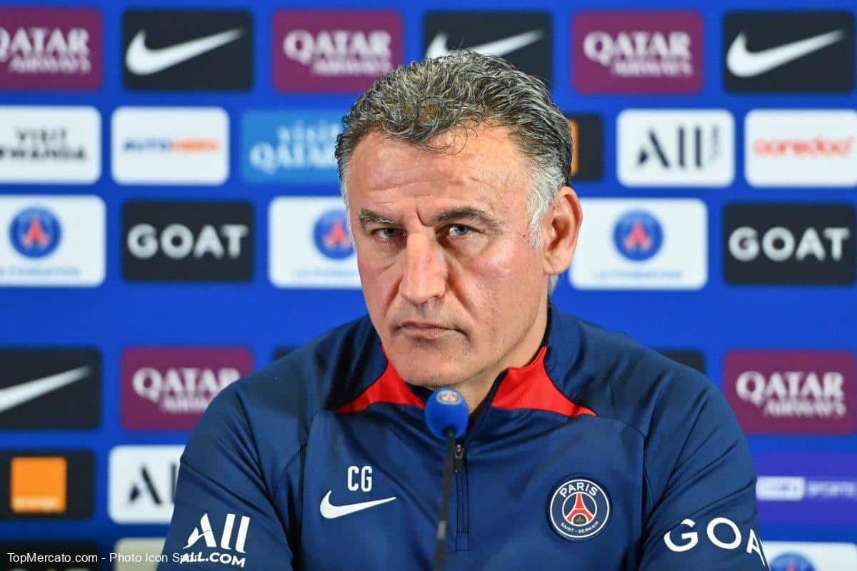 Christophe Galtier, PSG Paris Saint-Germain Paris SG