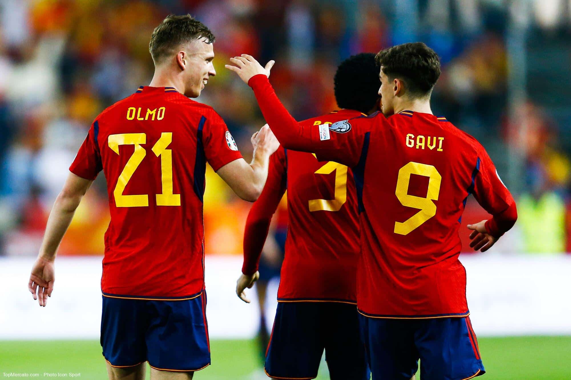 Dani Olmo Gavi España