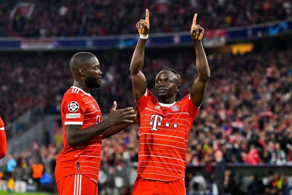 Dayot Upamecano Sadio Mané Bayern Munich