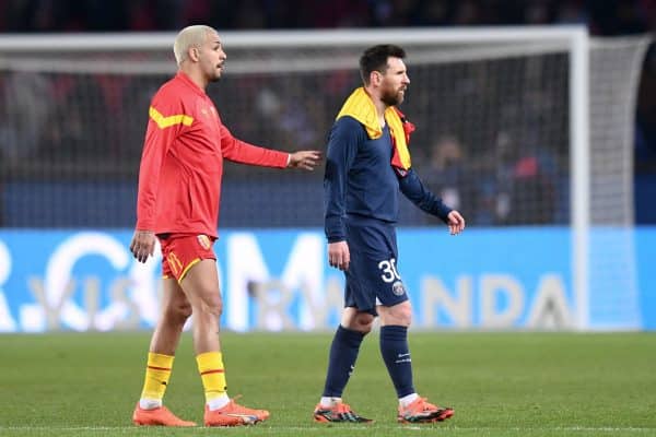 Facundo Medina, Lionel Messi, PSG-Lens