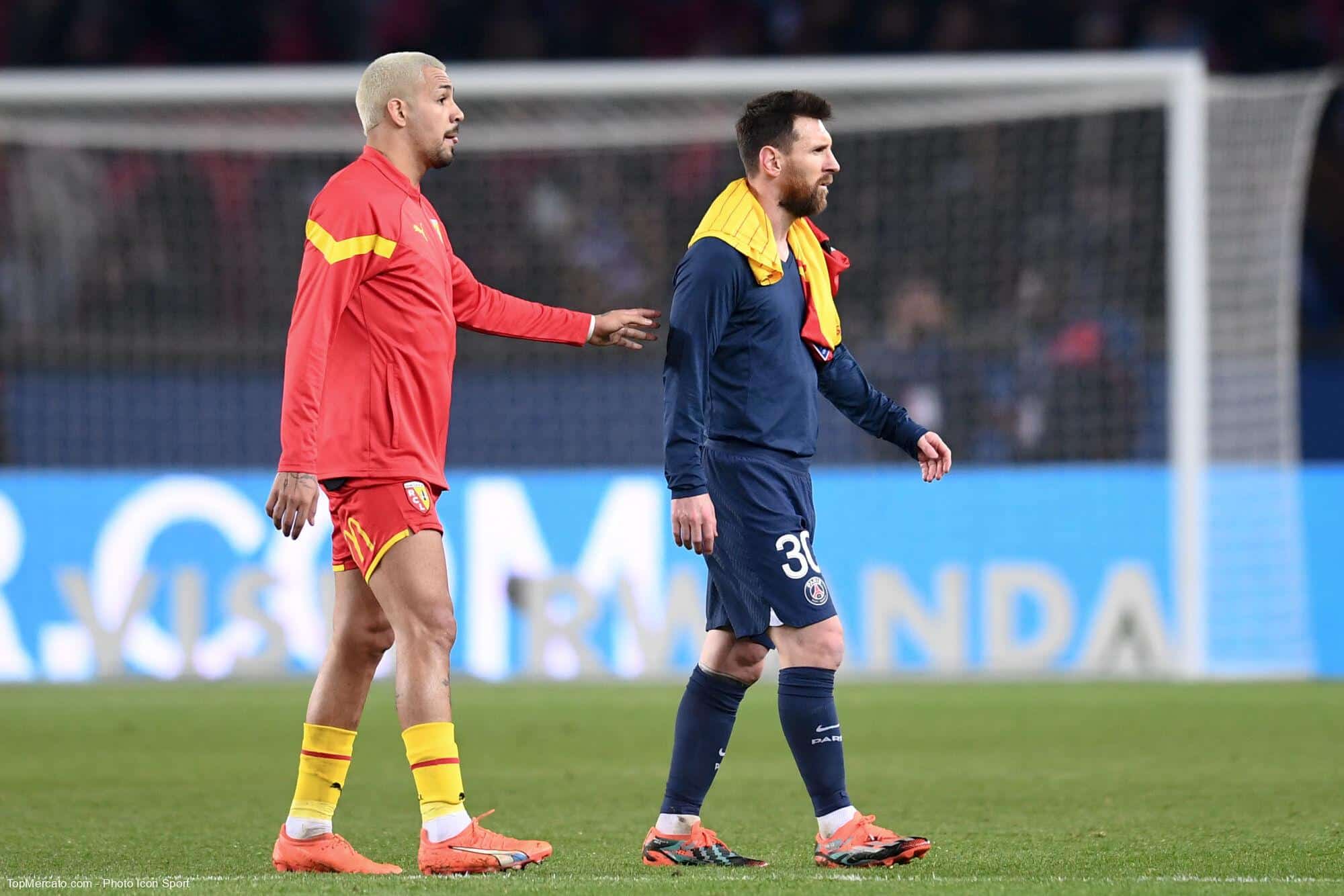 Facundo Medina, Lionel Messi, PSG-Lens