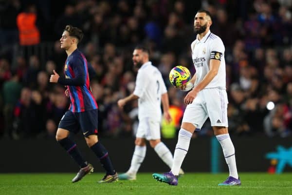 Gavi Karim Benzema Real Madrid Barcelone