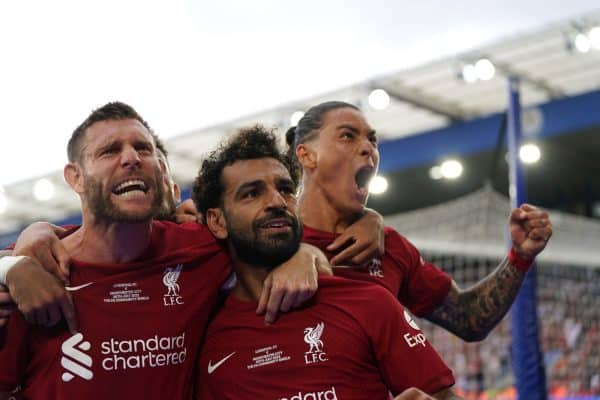 James Milner Mohamed Salah Darwin Nuñez Liverpool
